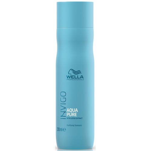 Sampon impotriva excesului de sebum - Purifying Shampoo - Invigo Aqua Pure - Wella - 250 ml
