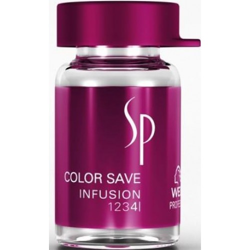 Tratament intens pentru par vopsit - Infusion - SP Color Save - Wella - 6x5 ml