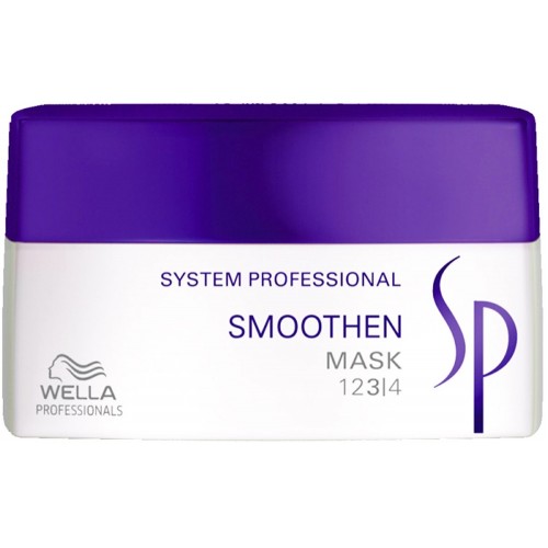 Tratament-masca intensiv pentru par rebel - Mask - Smoothen - SP - Wella - 200 ml